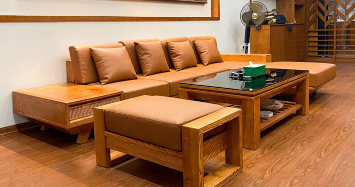 sofa gỗ Nha Trang