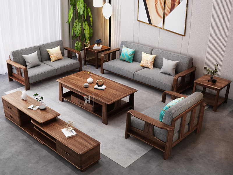 sofa gỗ Nha Trang