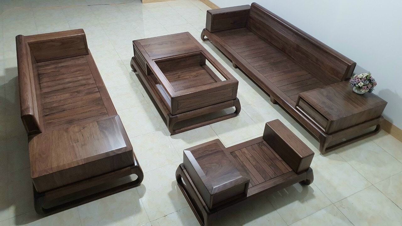 Thiết kế và sản xuất Sofa gỗ Vũng Tàu đẹp và chất lượng cao