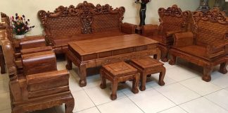 sofa gỗ Vũng Tàu