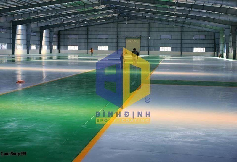 sơn nền sàn Epoxy Quy Nhơn