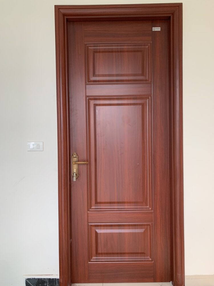 cửa thép vân gỗ tại nghệ an