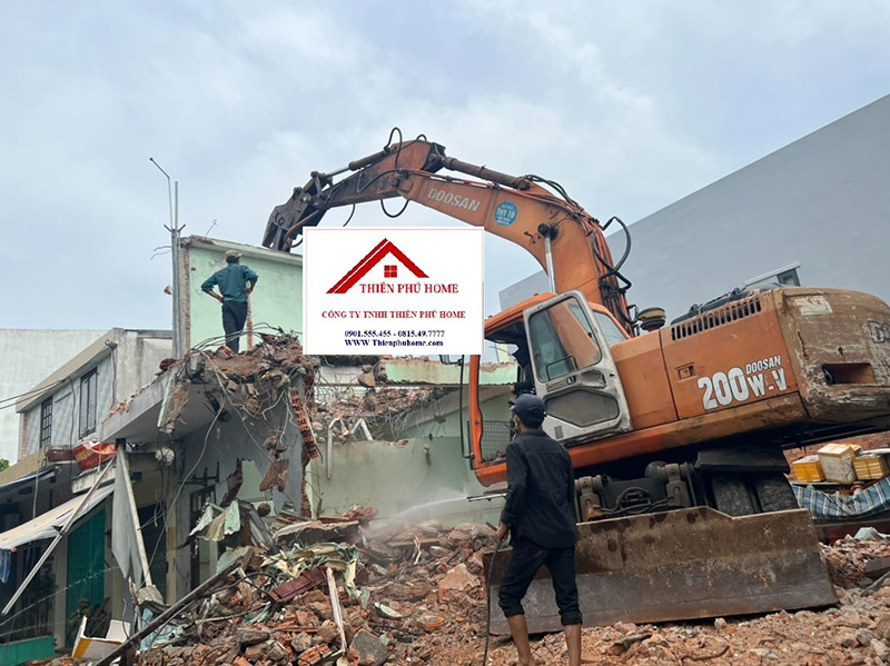 Tháo Dỡ Nhà Xưởng Quy Nhơn Công Ty Thiên Phú Home