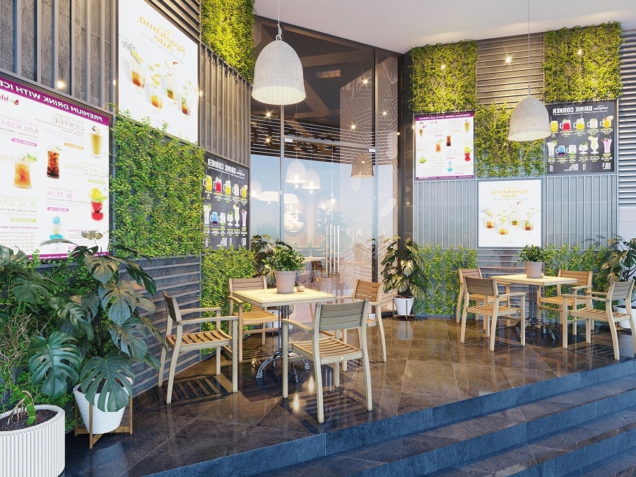 thiết kế quán cafe Quảng Ninh