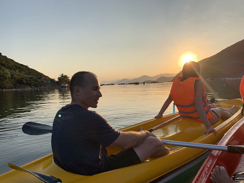 chèo thuyền kayak Nha Trang 