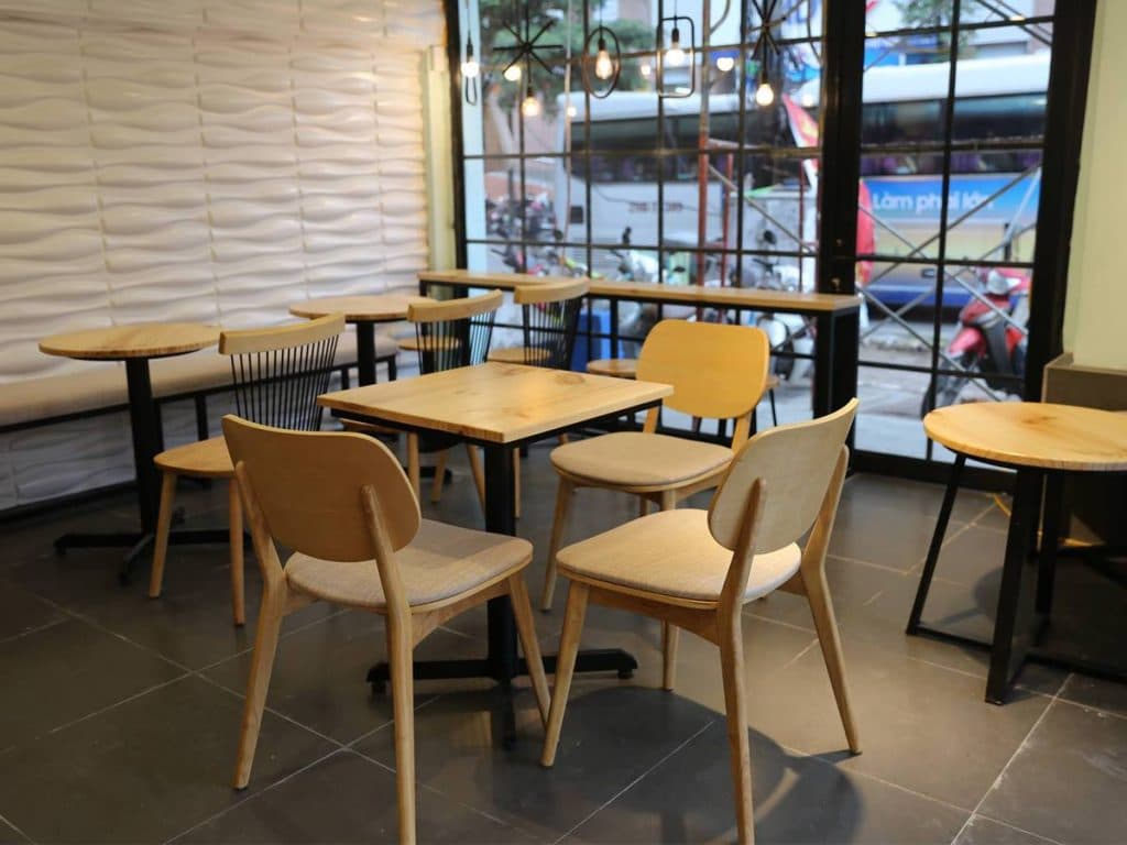 bàn ghế cafe Thái Nguyên