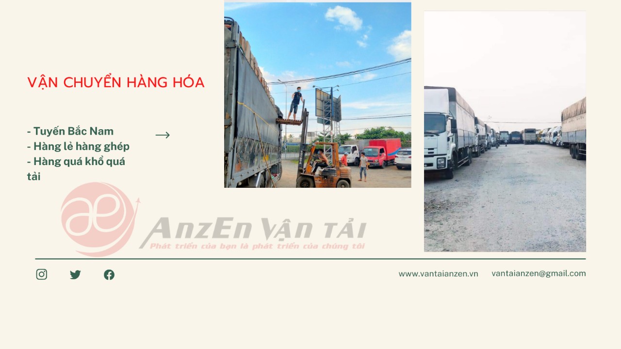 chành xe Tân Uyên Bình Dương Công Ty AnzEn