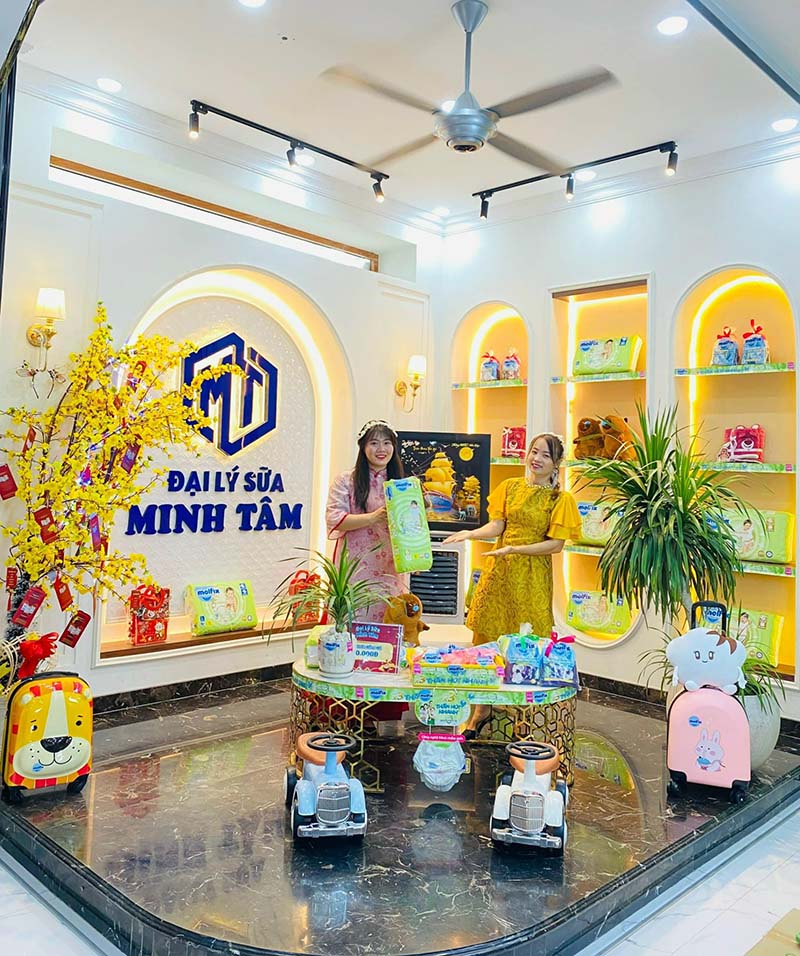đại lý sữa ở Tiền Giang Cửa Hàng Đại Lý Sữa Minh Tâm