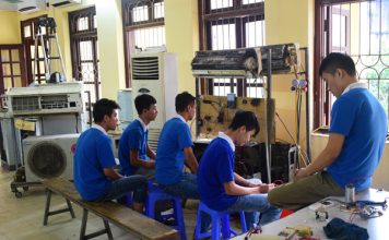 học nghề điện lạnh ở Thanh Hóa