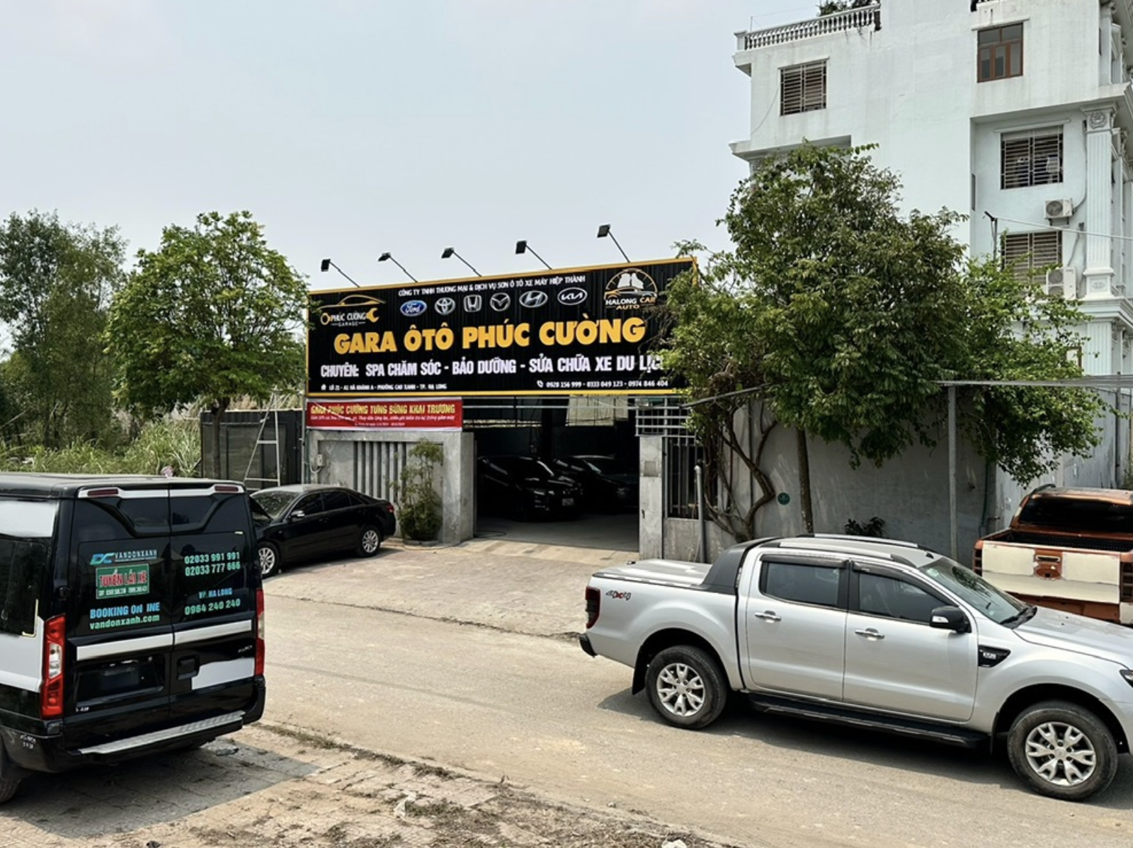 gara ô tô quảng ninh