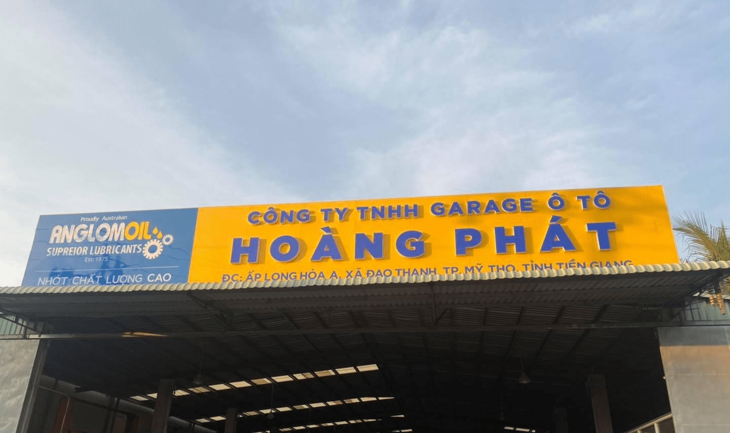 gara ô tô Tiền Giang