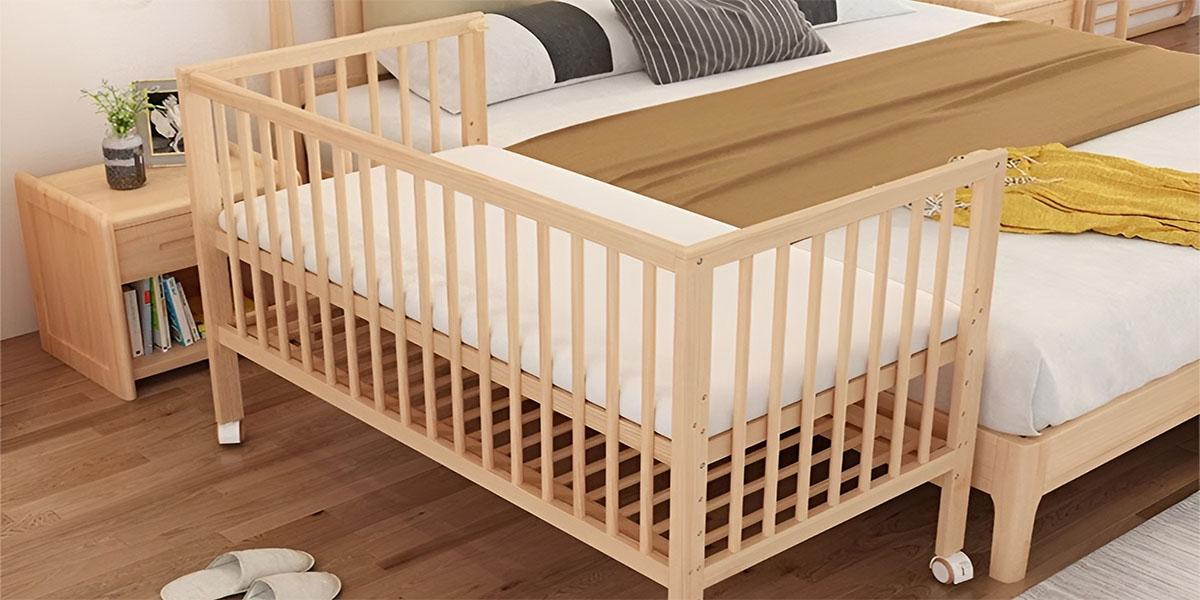 Giường gỗ cho bé Quảng Ninh - Nội thất Hưng Phát