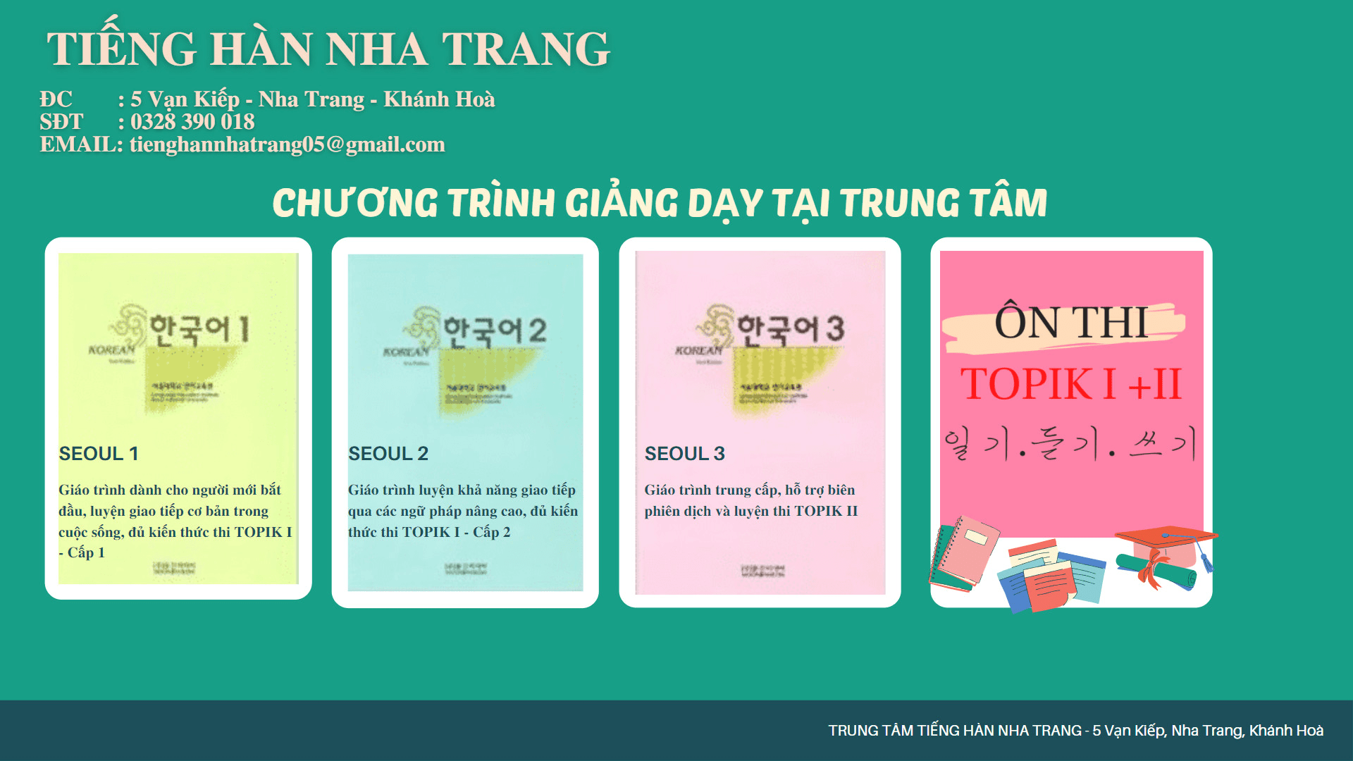 Trung Tâm Tiếng Hàn Nha Trang