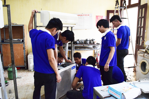 học nghề điện lạnh ở Thanh Hóa