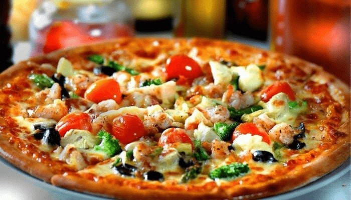 pizza hải sản