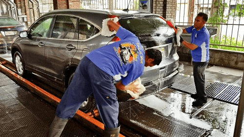 rửa xe ô tô hải dương