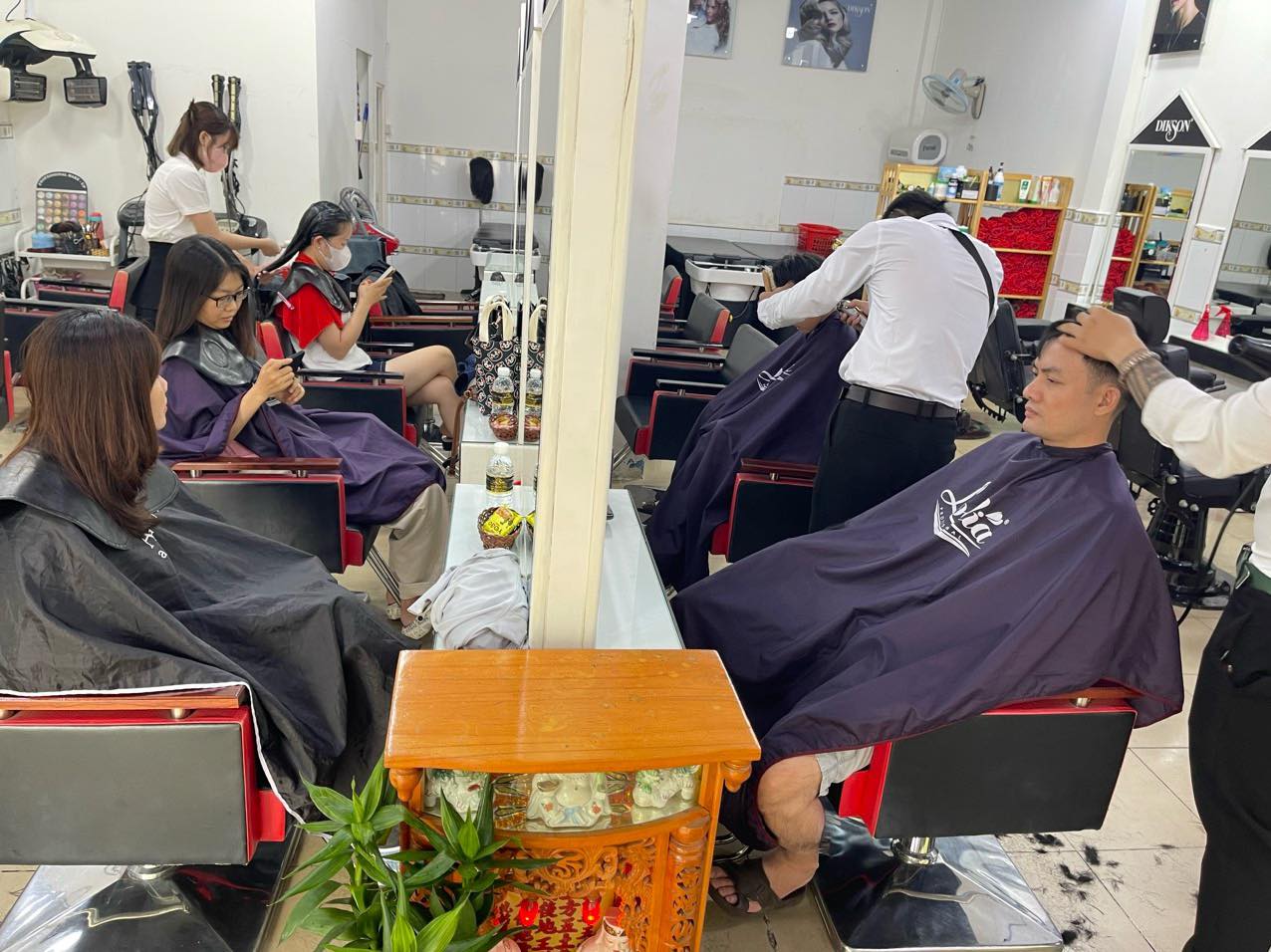 salon tóc thủ đức