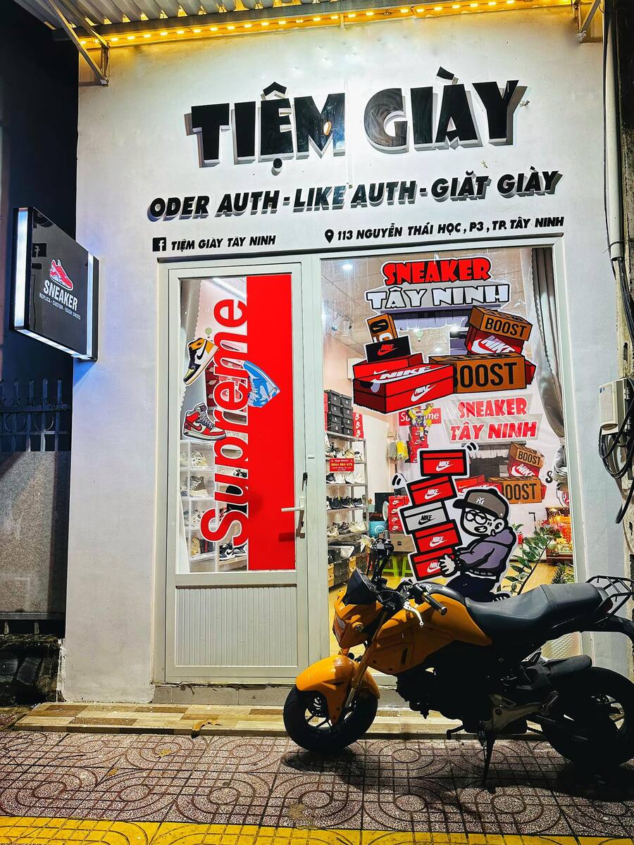 shop giày sneaker Tây Ninh