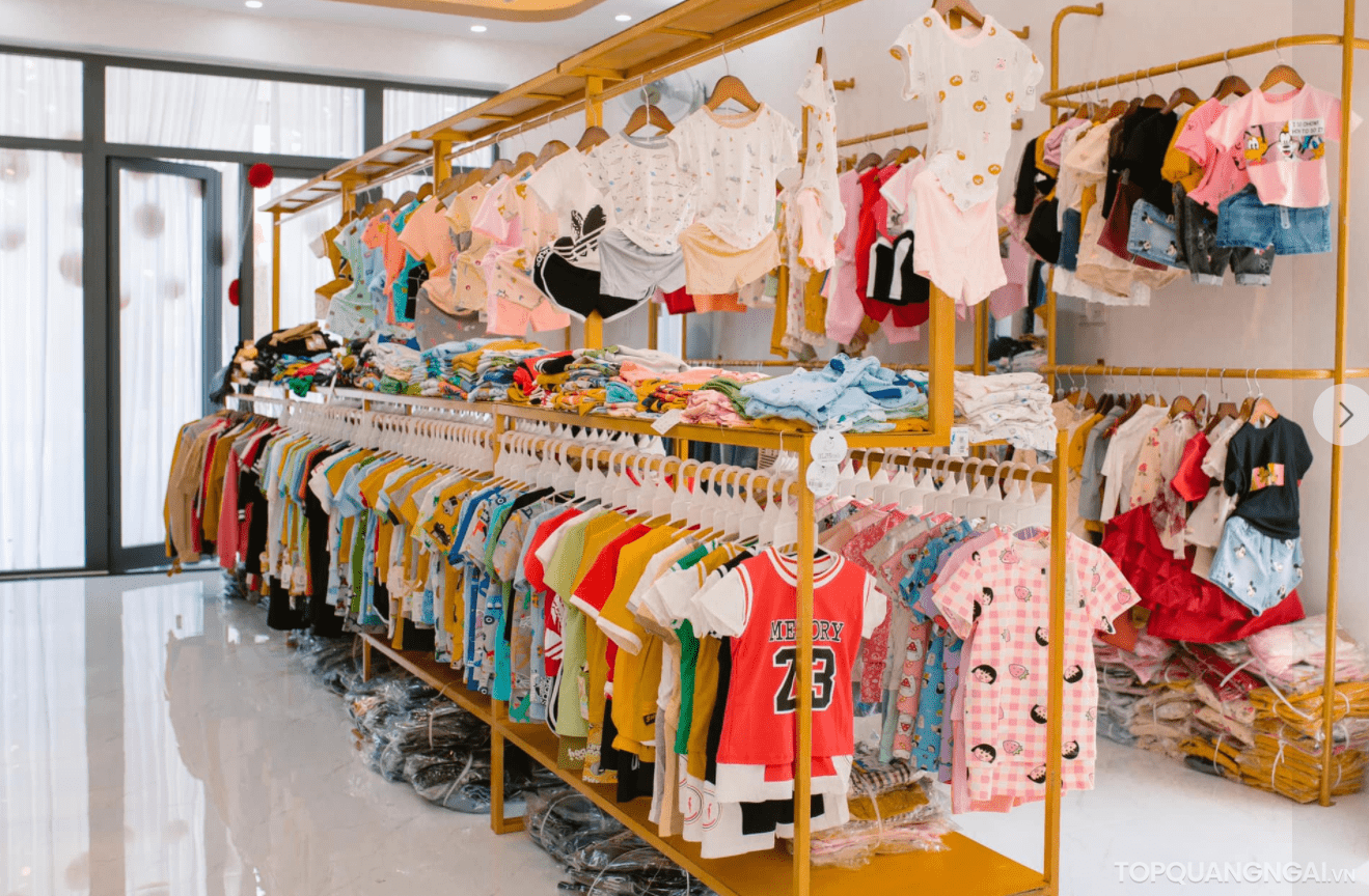 shop quần áo trẻ em ở Hải Dương