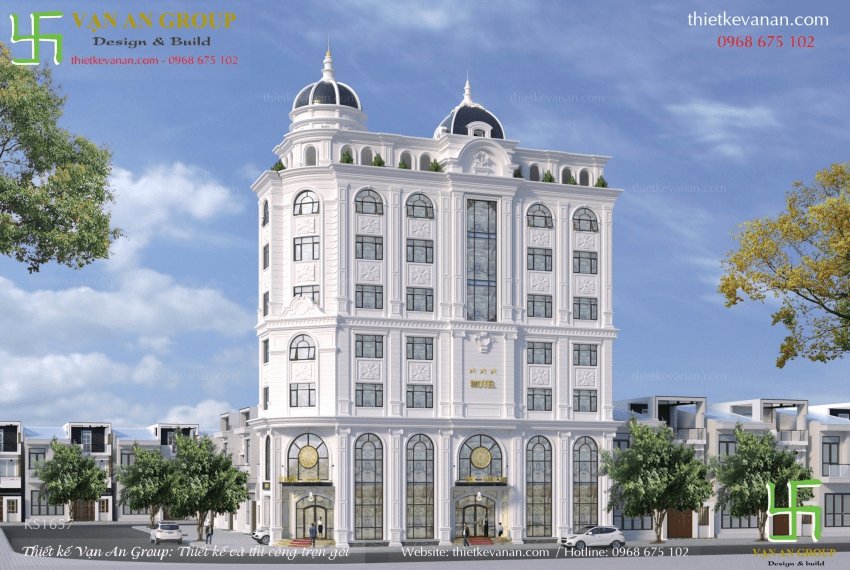 thiết kế khách sạn Đồng Nai