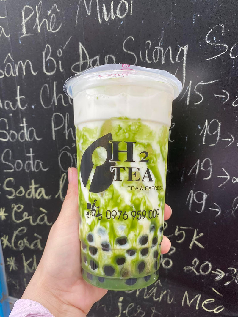 trà sữa Trà Vinh Trà Sữa H2 Tea
