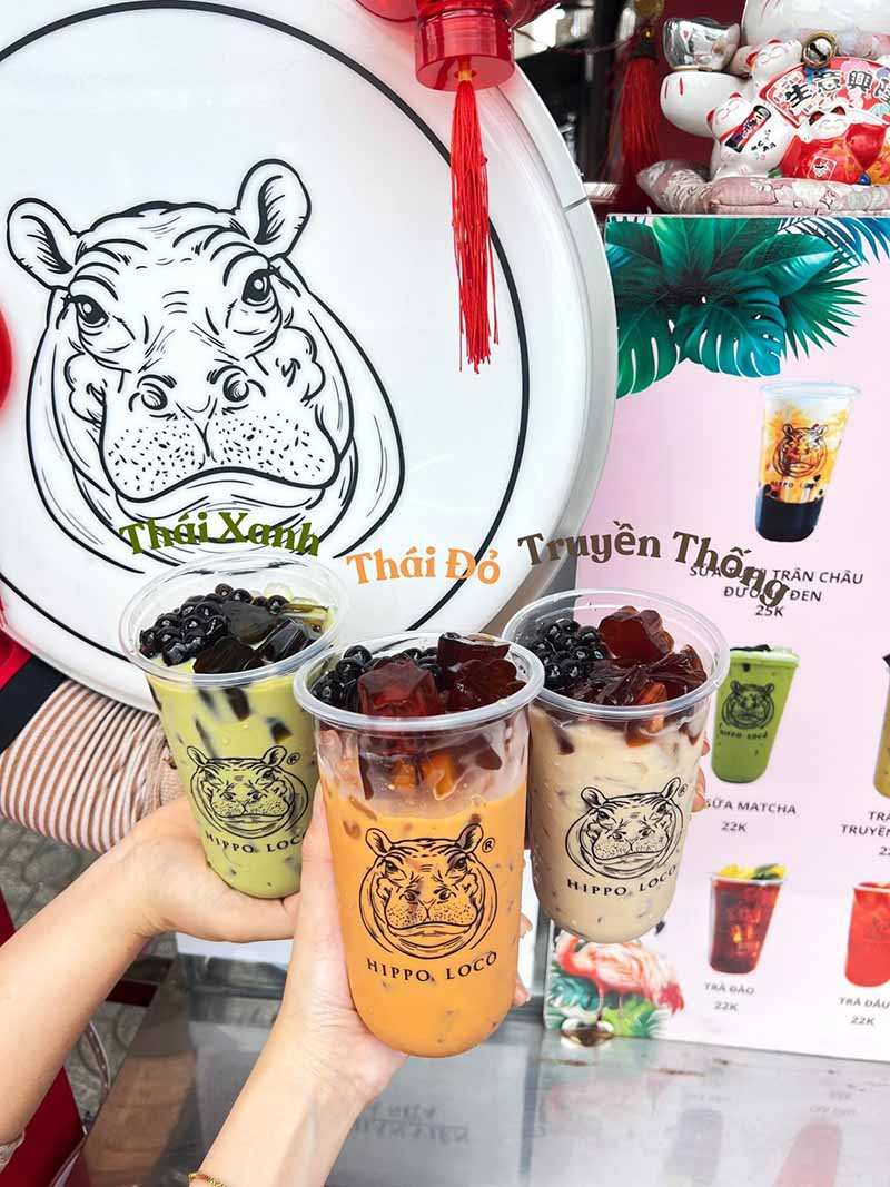 trà sữa Trà Vinh Hippo Loco