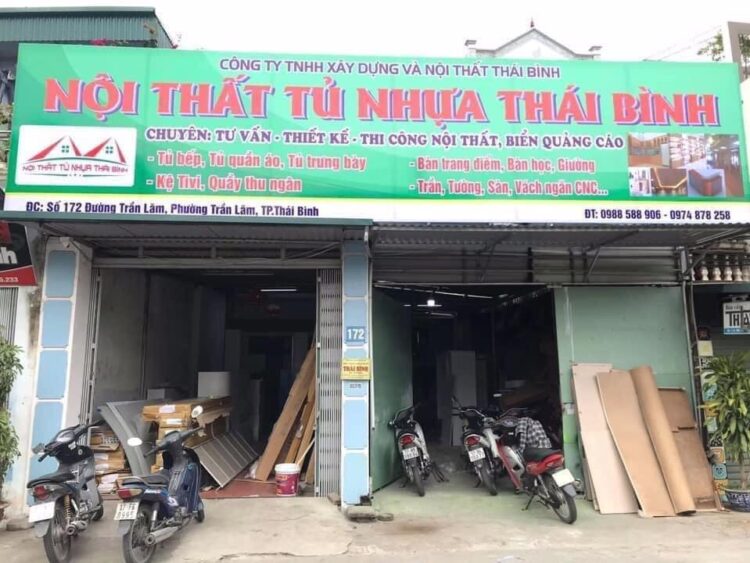 Nội thất tủ nhựa Thái Bình