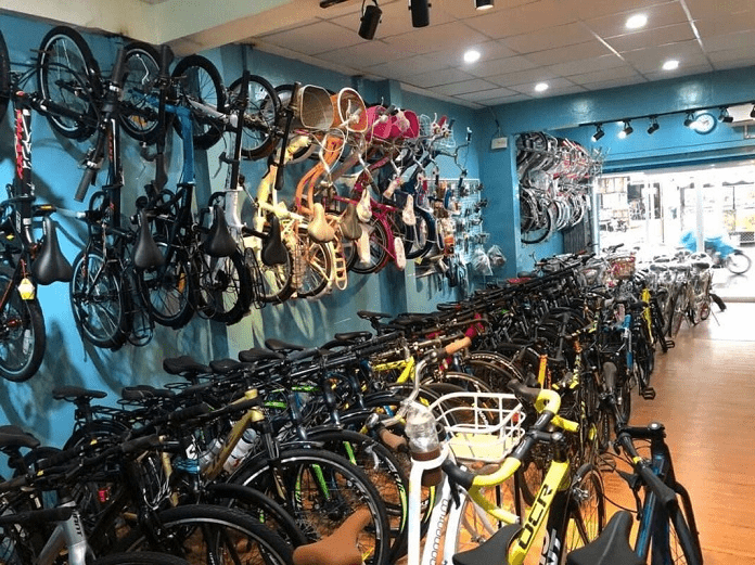 cửa hàng xe đạp Hoàn Vũ
