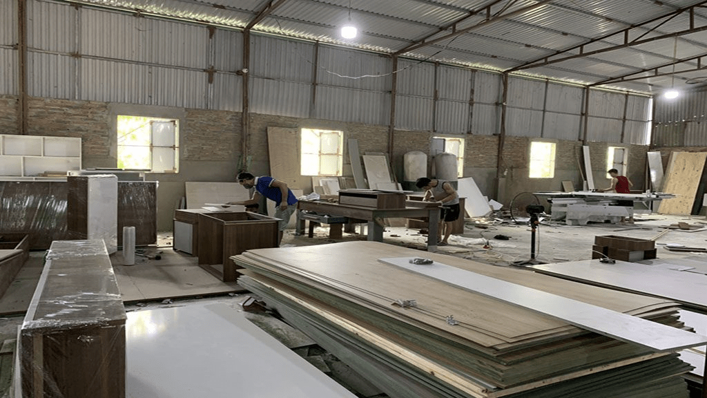 xưởng gỗ Vĩnh Phúc