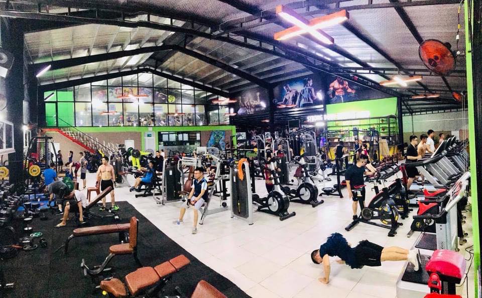 phòng gym hà tĩnh - Green Fitness Center