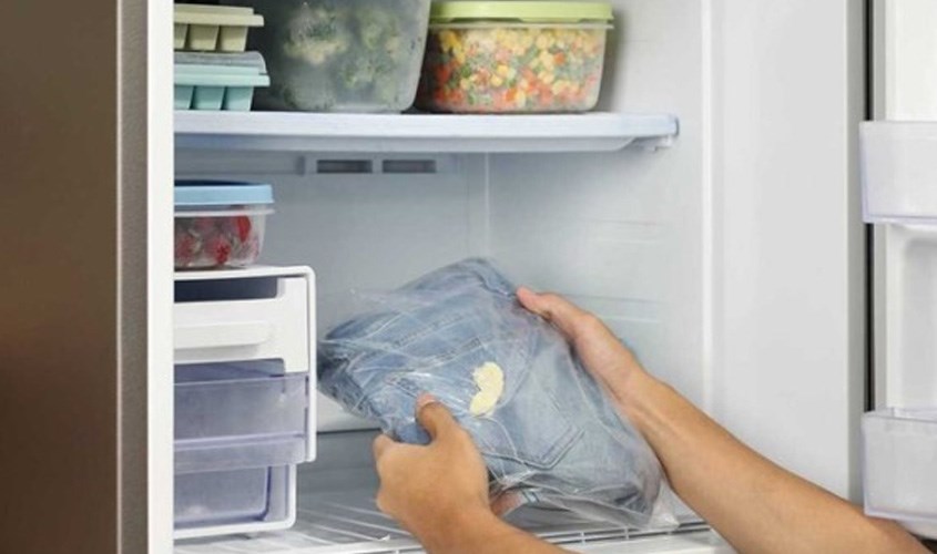 Cách làm quần áo nhanh khô bằng tủ lạnh