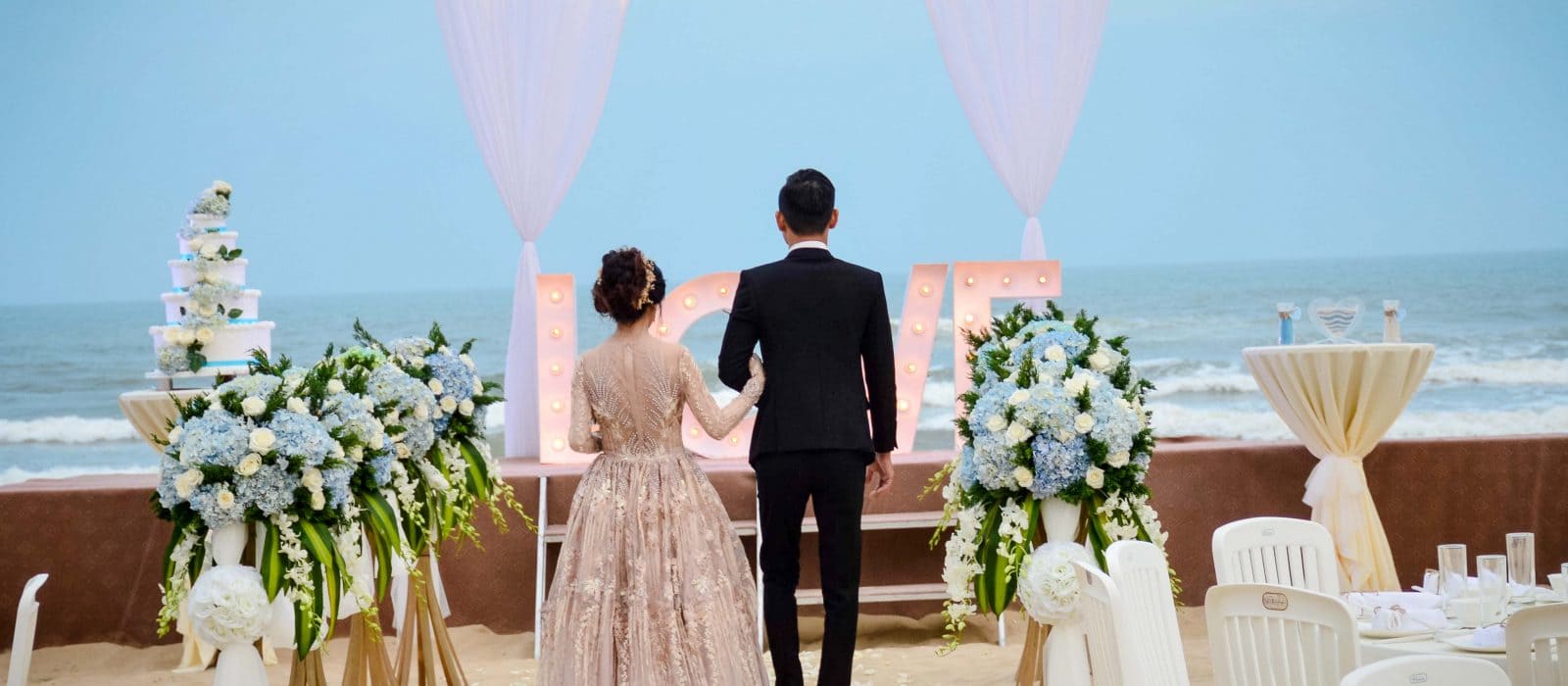 Tiệc cưới ngoài trời Đà Nẵng