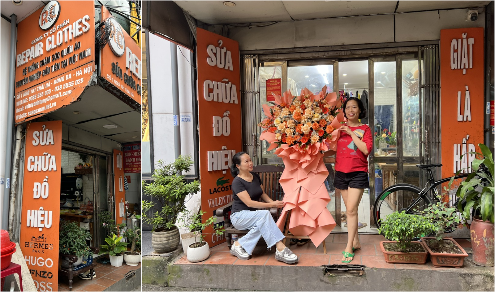sửa chữa đồ hiệu hà nội Cửa Hàng Repair Clothes
