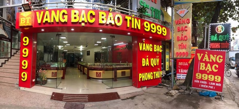 cửa hàng trang sức Bắc Ninh
