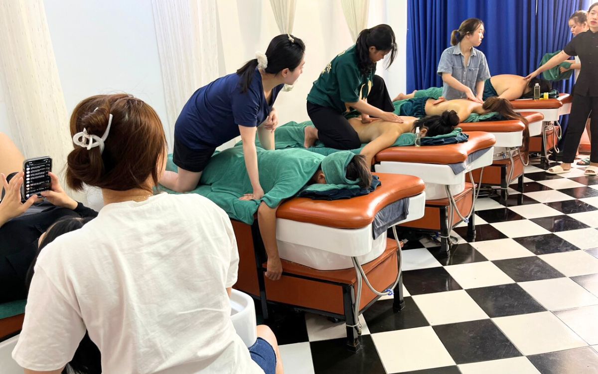 đào tạo massage trị liệu Thanh Hóa