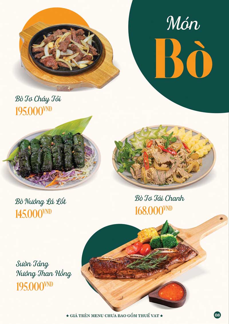quán ăn ngon Vinhome Ocean Park 3 Top những món bò ngon nhất tại Bò Tơ Quán Mộc