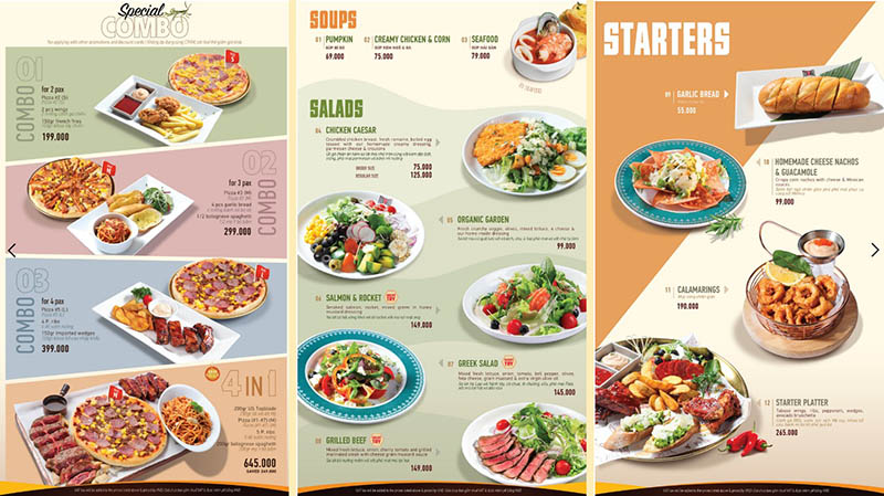 quán ăn ngon Vinhome Ocean Park 3 Menu một số món phải thử tại TexGrill Grand World - Venice