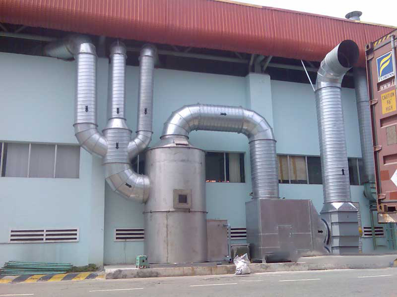 Hệ thống hút khói PCCC nhà xưởng