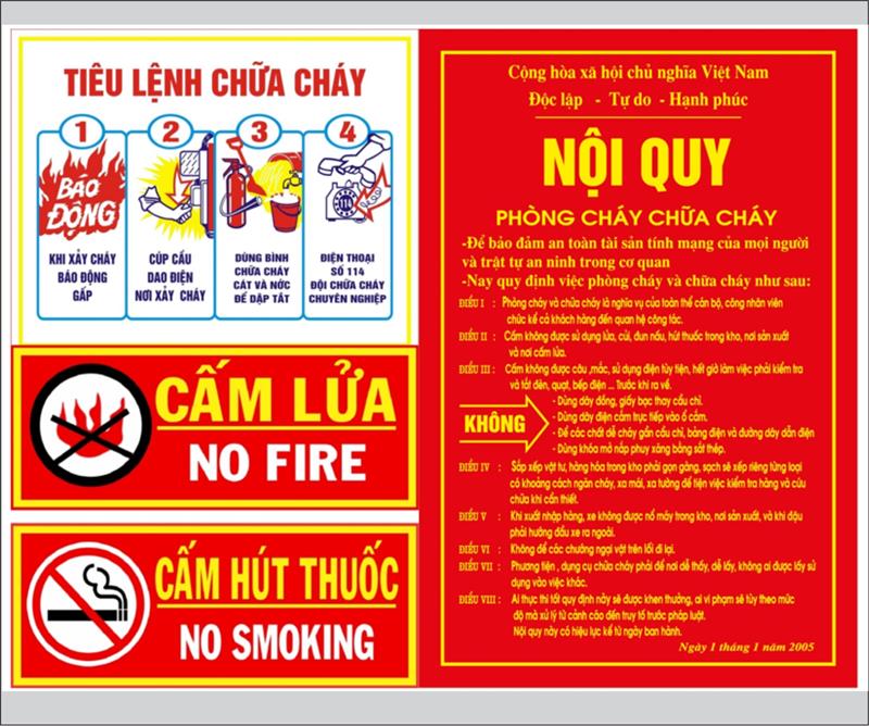 quy định pccc nhà xưởng