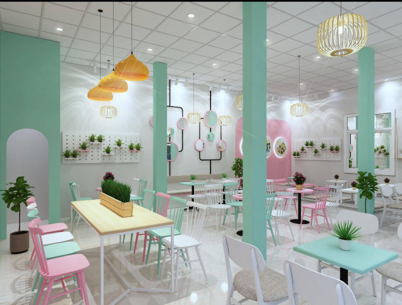 thiết kế quán cafe tại HCM