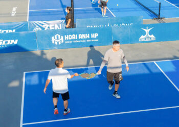 sân pickleball hạ long