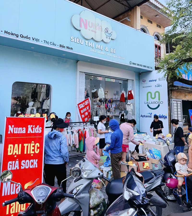 shop mẹ và bé Bắc Ninh