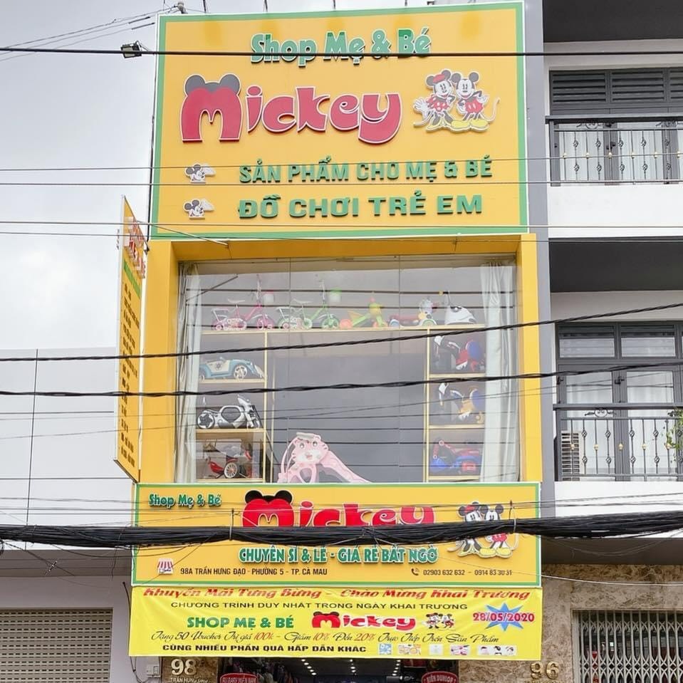 shop mẹ và bé Cà Mau