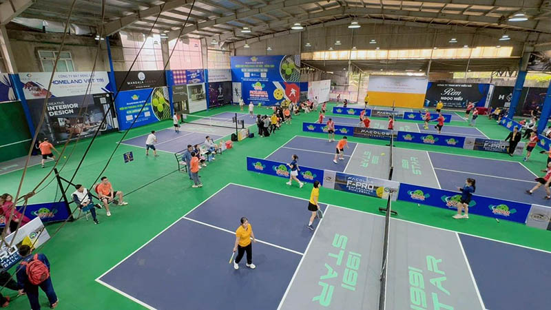 sân pickleball Phú Thọ