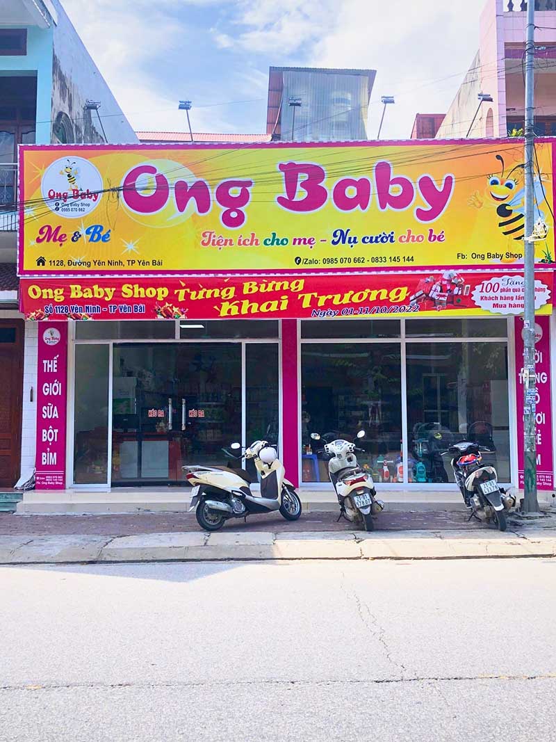 shop mẹ và bé Yên Bái