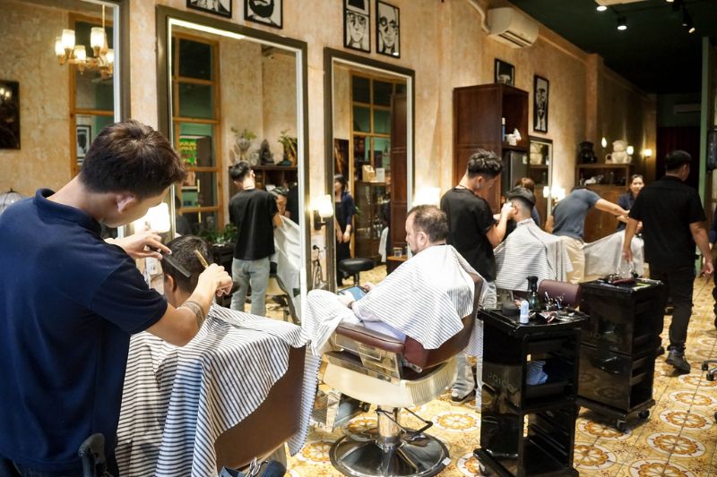 cắt tóc nam hải châu