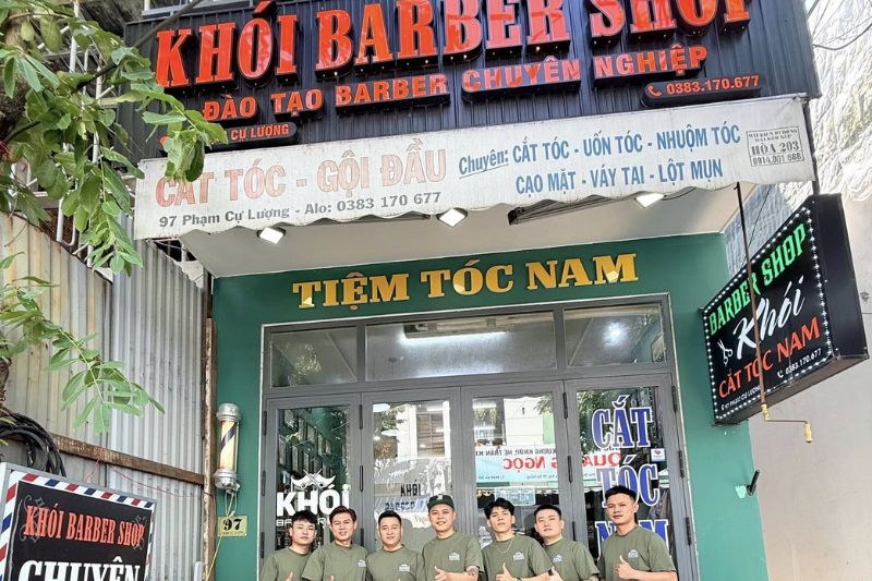 cắt tóc nam sơn trà