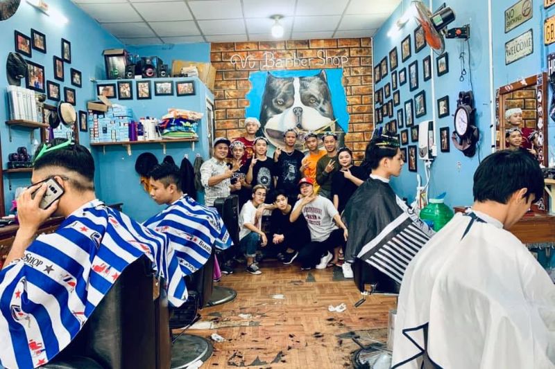 cắt tóc nam sơn trà